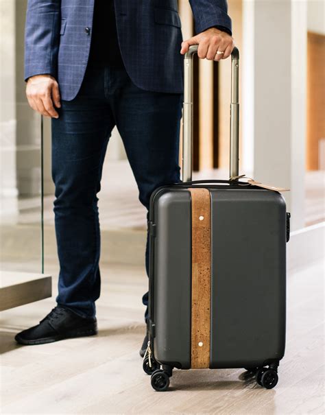 elegant luggage for men.